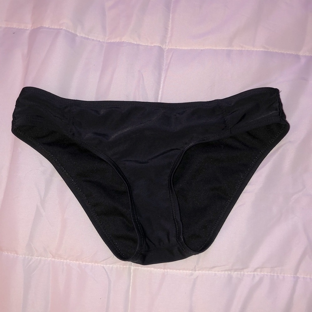 black bakini bottom